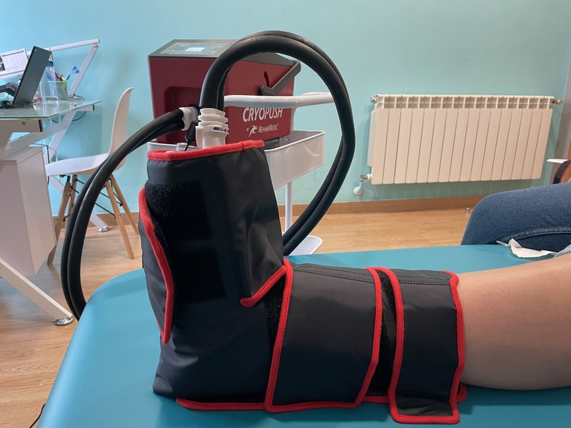 Cryopush crioterapia con compresión en Lugo